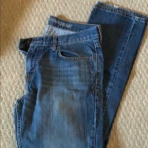 Old navy slim fit straight leg jeans 34/32